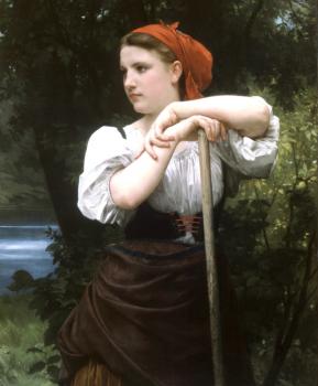William-Adolphe Bouguereau : The Haymaker